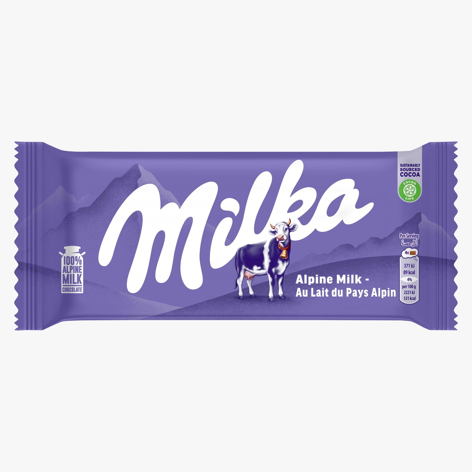 Milka Alpine Milk Chocolate